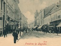 Ilica oko 1905. godine D